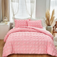 🛏️ NU 50% KORTING! 🏆 3-Delig Pintuck Textuur Dekbedovertrekset – Kreukvrij, zachte microvezel & elegante hotelstijl – ademend voor jaarrond comfort 🌿
