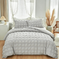 🛏️ NU 50% KORTING! 🏆 3-Delig Pintuck Textuur Dekbedovertrekset – Kreukvrij, zachte microvezel & elegante hotelstijl – ademend voor jaarrond comfort 🌿