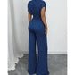📢📢40% KORTING!! ⏰ Elegante Asymmetrische Halslijn Polka Dot Jumpsuit
