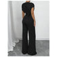 📢📢40% KORTING!! ⏰ Elegante Asymmetrische Halslijn Polka Dot Jumpsuit
