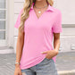 Casual V-hals T-shirt voor dames