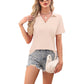 Casual V-hals T-shirt voor dames