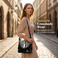 👜 SCONTO DEL 50% PER UN PERIODO LIMITATO! ✨ Borsa da donna con stampa coccodrillo lucida – Strutturata, dettagli dorati, spaziosa ed elegante 💼