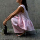Dames V-hals Mouwloze Top & Wijde Broek Tweetelig Set