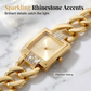Dames Vierkant Wijzerplaat Armband Horloge