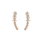 ⚡Kies 3 voor €12,99⚡Sterren Bloem Strass Ear Climber Oorbellen