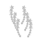 ⚡Kies 3 voor €12,99⚡Sterren Bloem Strass Ear Climber Oorbellen