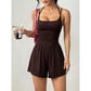 📢📢50% KORTING!! ⏰Dames Casual Spaghettibandjes Korte Jumpsuit