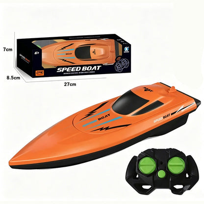 2.4G Hoge Snelheid RC Boot met Dubbele Motoren