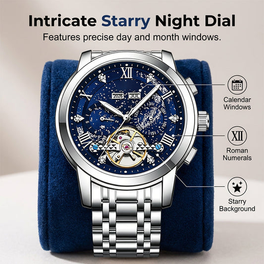 Heren Precisie Automatisch Mechanisch Horloge