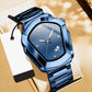 Heren Ruitvormig Quartz Horloge