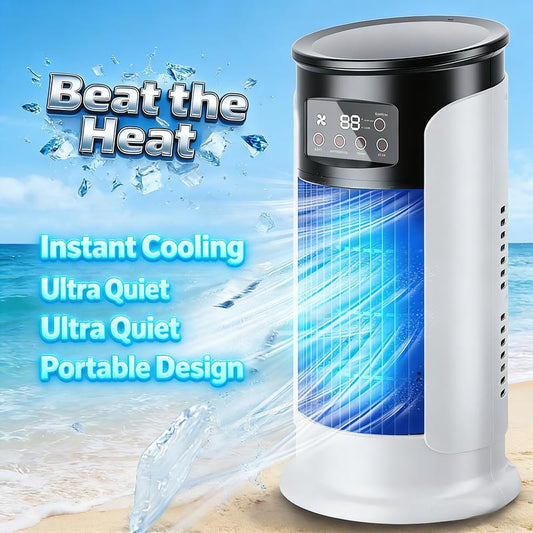 USB Bureau Luchtkoeler Ventilator – 3-in-1 Koeler, Bevochtiger & Ventilator | 6 Snelheden | Stille Werking