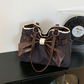 Dames Elegante Polkadot Kant Strik Schoudertas – Tijdloos, Vrouwelijk, Ruim