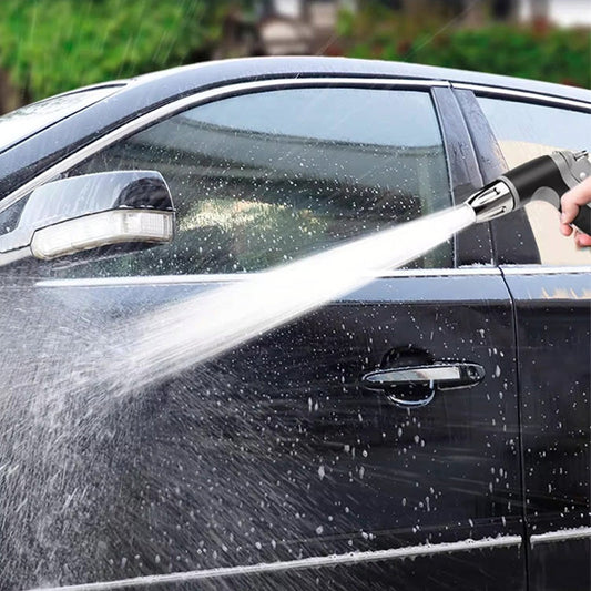 🔥🔥🔥 Multifunctioneel Hogedruk Autowaspistoool met Veertube – 10m, 15m, 20m