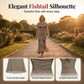 Dames Off-Shoulder Top & Vissenstaart Rok Set – Elegante Bloemen Mesh, Romantisch Silhouet