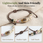 Verstelbare Etnische Stijl Keramische Kralen Armband – Boho Chic, Lichtgewicht, Huidvriendelijk