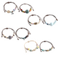 Verstelbare Etnische Stijl Keramische Kralen Armband – Boho Chic, Lichtgewicht, Huidvriendelijk
