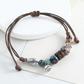 Verstelbare Etnische Stijl Keramische Kralen Armband – Boho Chic, Lichtgewicht, Huidvriendelijk