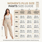 Dames Relaxed Fit Broek met Omgeslagen Enkels
