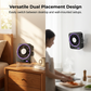 Draagbare Bureau- & Wandventilator met LED-display