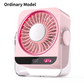 Draagbare Bureau- & Wandventilator met LED-display