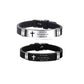Armband met Inspirerende Bijbeltekst en Kruis