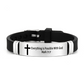 Armband met Inspirerende Bijbeltekst en Kruis