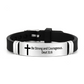 Armband met Inspirerende Bijbeltekst en Kruis
