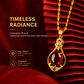 Elegante Klaverblad Traan Ketting