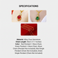 Elegante Klaverblad Traan Ketting