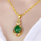 Elegante Klaverblad Traan Ketting