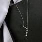 Dames Cascaderende Ster Lariat Ketting