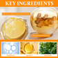 Kurkuma & Vitamine C Ophelderend Scrub Douchegel