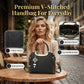Elegante Dames Handtas met Hengsel & Schouderband