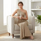 Elegante Asymmetrische Croptop en Hoge Taille Rokset