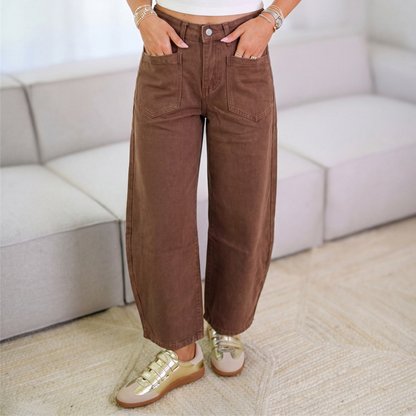 📢📢50% OFF !! ⏰Women's High-Waist Wide-Leg Pants