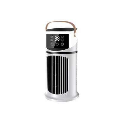 🌬️ SCONTO DEL 50% A TEMPO LIMITATO! ✨ Ventilatore turbo a 9 velocità – Portatile, silenzioso, con controllo dell'umidità 💨