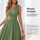 Dames Elegante Mouwloze V-hals Jurk
