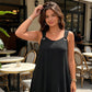 👗 50% OFF NOW! 💃 Women's Sleeveless Dress with Asymmetrical Hem – Chic & Flowy ✨