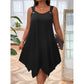 👗 50% OFF NOW! 💃 Women's Sleeveless Dress with Asymmetrical Hem – Chic & Flowy ✨
