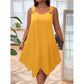 👗 50% OFF NOW! 💃 Women's Sleeveless Dress with Asymmetrical Hem – Chic & Flowy ✨