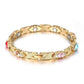 Fashionable Magnetic Bracelet with Rhinestones