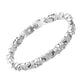 Fashionable Magnetic Bracelet with Rhinestones