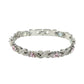 Fashionable Magnetic Bracelet with Rhinestones