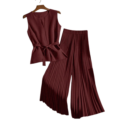 Dames Mouwloze Top & Broek 2-Delig Set
