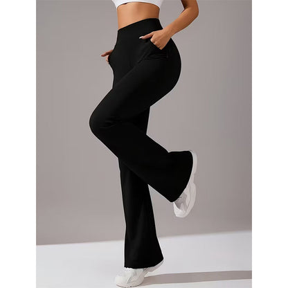 🔥 50% OFF · Women's Stretchy Bootcut Workout Pants ✨