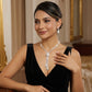 Dames Zirkoon Bloemen Ketting & Oorbellen Set