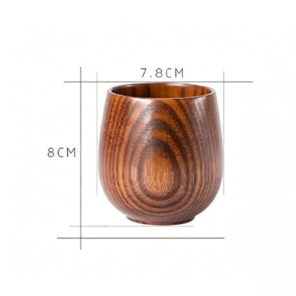 Natuurlijk Houten Bekersets met Herbruikbare Koelstenen