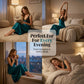 Elegante V-hals Slip Nachthemd