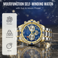 Multifunctioneel Automatisch Horloge met Zon- & Maanfase